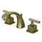 Kingston Brass KS4983CQL Claremont 8" Widespread Bathroom Faucet, Antique Brass KS4983CQL - alternate 1